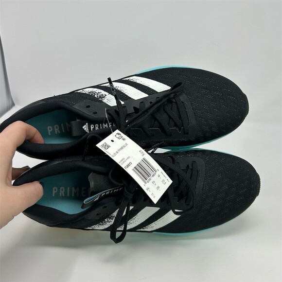 NWT Adidas SL20 Primeblue Women's Running Shoes Black/White/Blue Size 11 - Picture 12 of 13
